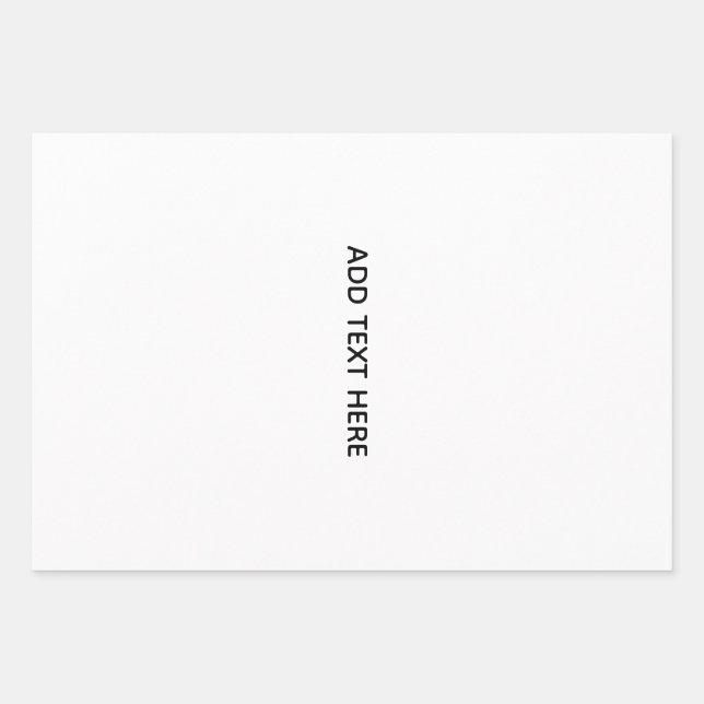 Feuille De Papier Cadeau Créez Votre Propre Fleur  (Devant)