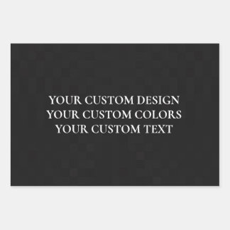 Feuille De Papier Cadeau Créez votre propre personnalisation