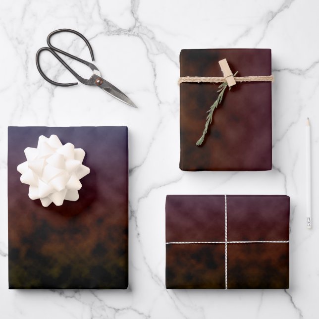 Feuille De Papier Cadeau Crépuscule Sous-traitance (Recto)