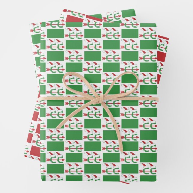 Feuille De Papier Cadeau Cross Country Running © Jours fériés (En situation)