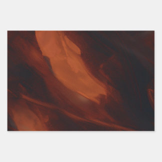 Feuille De Papier Cadeau Cuivre brossé