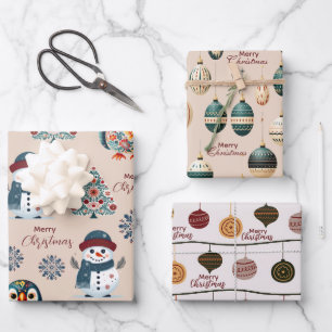 Feuille De Papier Cadeau Cute cosy Whimsical Scandinavian