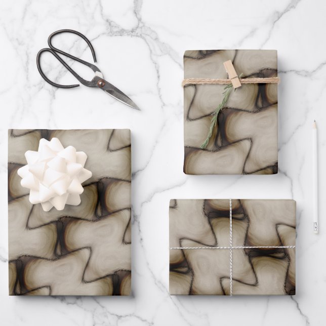Feuille De Papier Cadeau De cette façon & cela pour une impression durable (Recto)