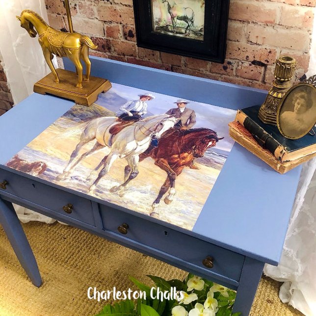 Feuille De Papier Cadeau Découpage vintage de l'océan victorien femme de ch (Créateur téléchargé)