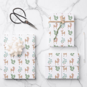 Feuille De Papier Cadeau Deer Little One Wrapper Paper