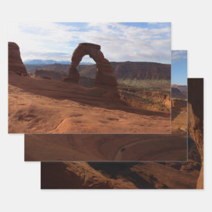 Feuille De Papier Cadeau Delicate Arch I au Parc national des Arches