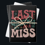 Feuille De Papier Cadeau Dernier Noël en tant que Miss Christmas Future Bri<br><div class="desc">Dernier Noël en tant que Miss Future Bride de Noël drôle</div>