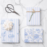 Feuille De Papier Cadeau Dernière Toast sur la Fête de Bachelorette Côtière<br><div class="desc">Présentant 'l'Invitation Last Toast on the Coast',  un merveilleux ajout à votre fête de bachelorette sur le thème côtier. Cette invitation fait partie de notre suite Coastal Blue Bachelorette,  qui émane une atmosphère côtière sophistiquée avec sa palette de couleurs bleues saisissantes.</div>