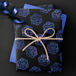 Feuille De Papier Cadeau Dés RPG | Joueur de rôle d'Imaginaire bleu<br><div class="desc">GEEK CHIC GAMER ! Les papiers d'emballage RPG de nouveauté sont également idéaux pour la découpage de meubles éphémères do-it-yourself ou les projets de déco maison bricolage. C'est GAME ON! alors choisissez votre initiative d'arme et de rouleau! Parfait pour n'importe quel joueur d'imaginaire d'un stylo/crayon et papier (PnP) de l'ancienne...</div>