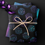 Feuille De Papier Cadeau Dés RPG | Nebula Imaginaire Retro Tabletop PnP Gam<br><div class="desc">C'est GAME ON! alors choisissez votre initiative d'armement et de roulage... Un nouveau GEEK Joueur CHIC mariage/fête, décor et thème cadeau parfait pour toute vieille table d'école RPG stylo/crayon et papier (PnP) joueur de rôle imaginaire avec un dice polyédrique 20 faces du Mdn avec un rouleau naturel 20 pour le...</div>