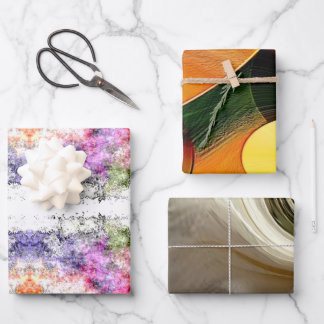 Feuille De Papier Cadeau "Designer's Playground" 3 pc. set Wrapping Paper