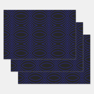 Feuille De Papier Cadeau Diamond Eyes Moderne Pop Art Abstrait