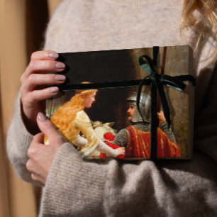 Feuille De Papier Cadeau Dieu Speed Edmund Leighton Art Médiéval