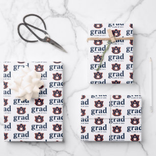 Feuille De Papier Cadeau Diplôme de l'Université d'Auburn   Auburn Tigers