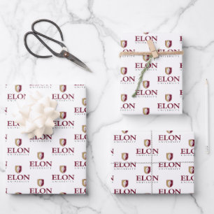 Feuille De Papier Cadeau Diplôme de l'Université Elon