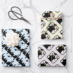 Feuille De Papier Cadeau Diplômés