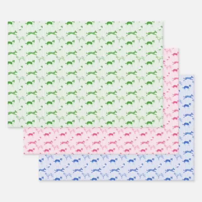 Feuille De Papier Cadeau Dogs Galore Wrapping Paper  (Lot)