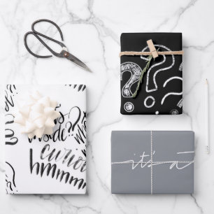 Feuille De Papier Cadeau Don mystérieux