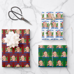 Feuille De Papier Cadeau Donald Trump