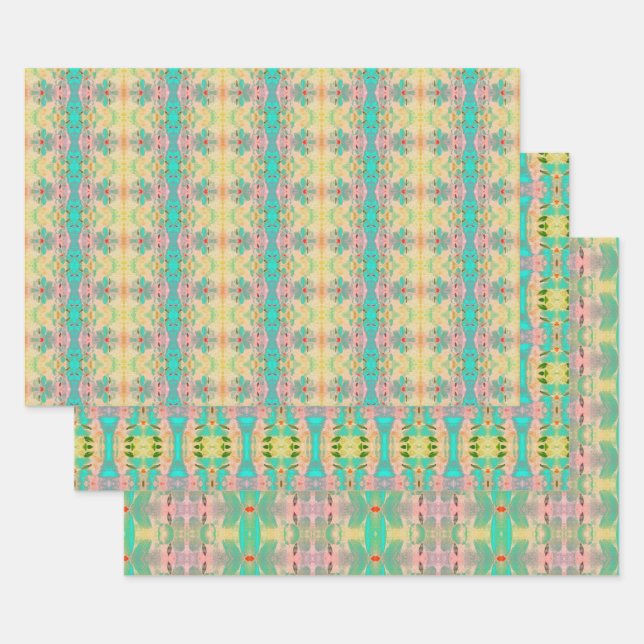 Feuille De Papier Cadeau Doublure De Douche Oh Trop Jolie (Lot)