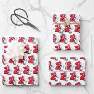 Feuille De Papier Cadeau Dr. Seuss - Personnages   Anniversaire Enfants