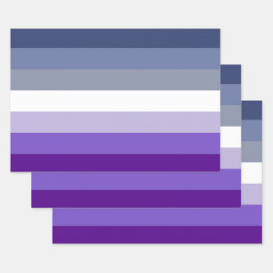Feuille De Papier Cadeau Drapeau de fierté lesbienne Butch