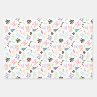 Feuille De Papier Cadeau Drôle Sarcastique Anniversaire Enveloppement Cadea