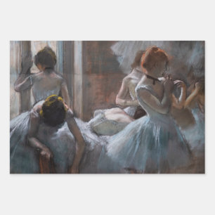 Feuille De Papier Cadeau Edgar Degas - Danseurs