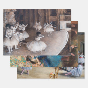 Feuille De Papier Cadeau Edgar Degas - Sélection de chefs-d'oeuvre