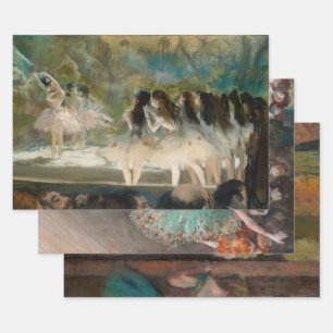 Feuille De Papier Cadeau Edgar Degas - Sélection de danseurs
