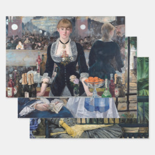 Feuille De Papier Cadeau Edouard Manet - Sélection de chefs-d'oeuvre