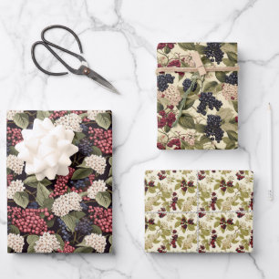 Feuille De Papier Cadeau Elderberry