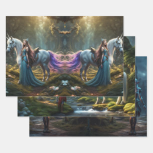 Feuille De Papier Cadeau Elf