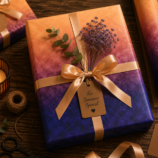 Feuille De Papier Cadeau Emberveil