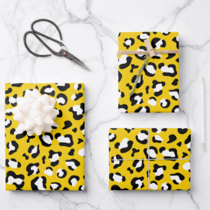 Feuille De Papier Cadeau Empreinte de léopard, Spots de léopard, Leopard Ja