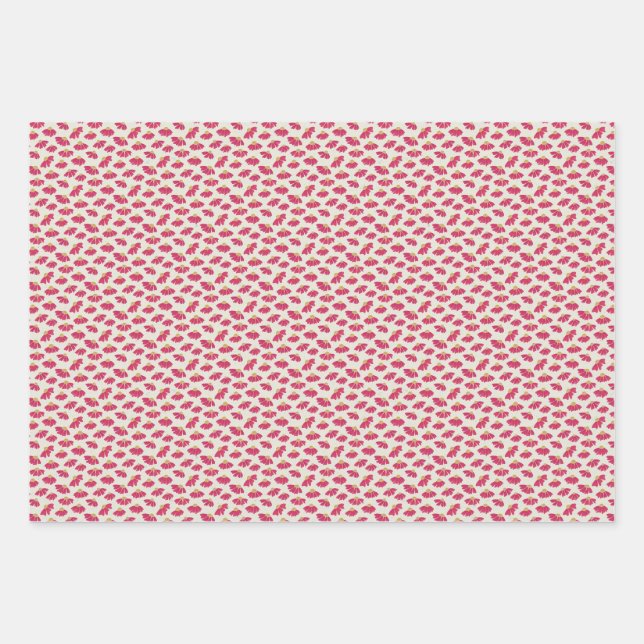 Feuille De Papier Cadeau Ensemble Cosmic Bloom 2 (Devant)