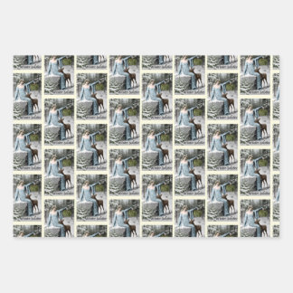 Feuille De Papier Cadeau Ensemble mixte