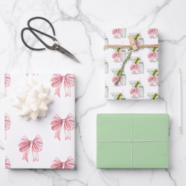 Feuille De Papier Cadeau Ensemble Tini Girl (Recto)