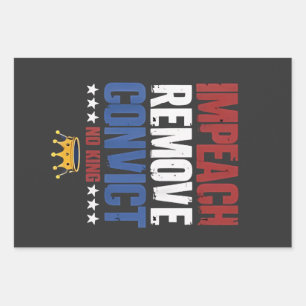 Feuille De Papier Cadeau Entraver Supprimer Condamnation Aucun Roi 4 juille