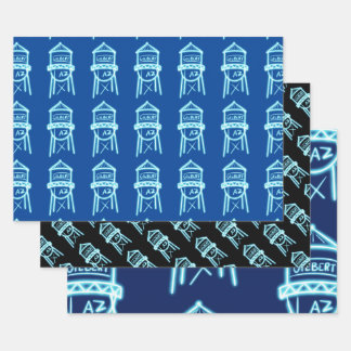 Feuille De Papier Cadeau Enveloppe cadeau de la tour d'eau Gilbert