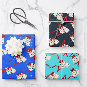 Feuille De Papier Cadeau Enveloppe cadeau - Dominos