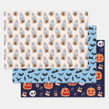 Enveloppe cadeau Halloween (Ensemble de 3)