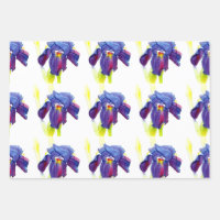 Enveloppe Cadeau Iris Violet