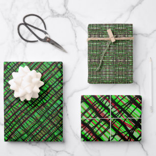 Feuille De Papier Cadeau Enveloppe cadeau Kwanzaa Rouge/Vert/Noir