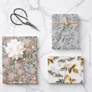 Feuille De Papier Cadeau Enveloppe cadeau mariage élégant