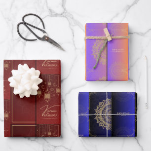Feuille De Papier Cadeau Enveloppe cadeau Ramadan Kareem