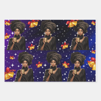 Feuille De Papier Cadeau Enveloppement cadeau Queen