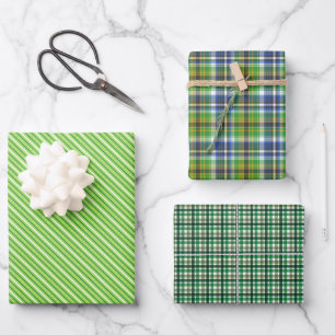 Feuille De Papier Cadeau Envie Verte 