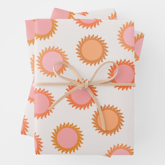 Feuille De Papier Cadeau Équinoxe d'automne (En situation)