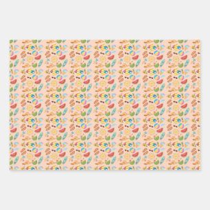 Feuille De Papier Cadeau Été à vue